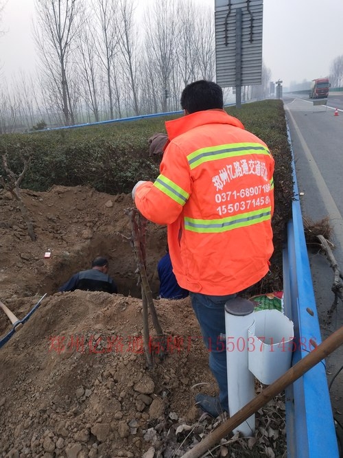 淄博淄博高速公路标志牌施工案例