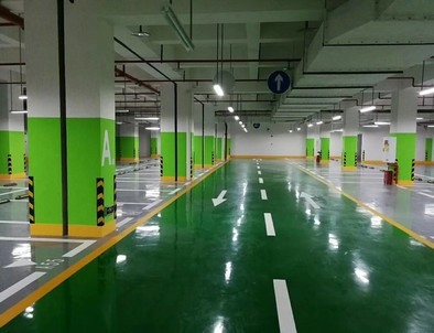 淄博淄博停车场标线施工