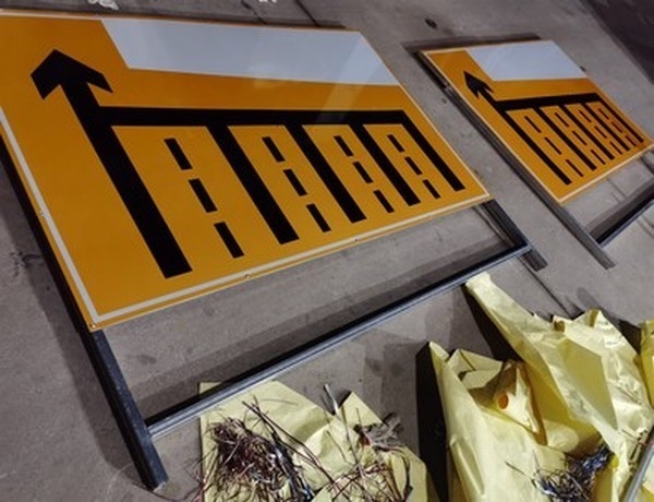 淄博淄博道路施工标志牌 养护专用标志牌